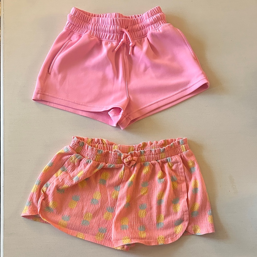 Isaac Mizrahi Pink and Patterned Kids Shorts